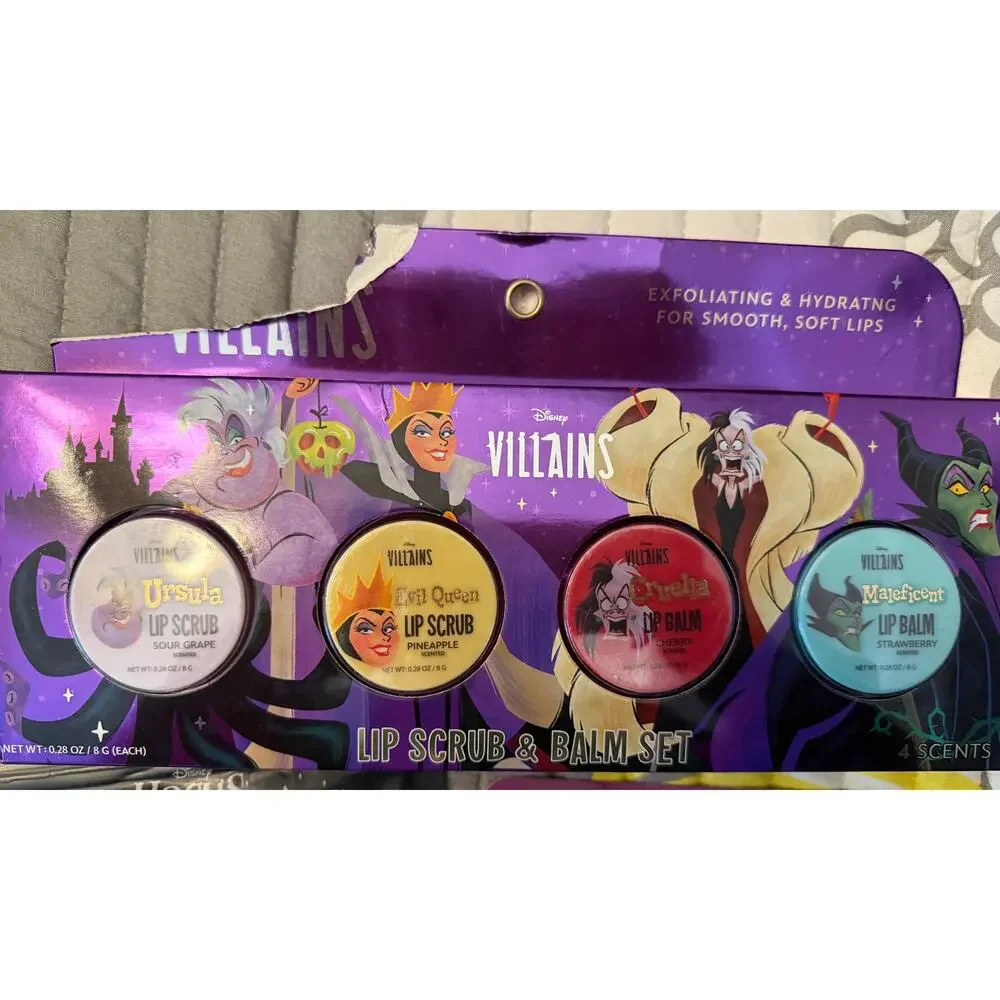 NWT Disney Villains Hocus Pocus Beauty Set Lips Scrub Bath Bomb Balm Hand Cream